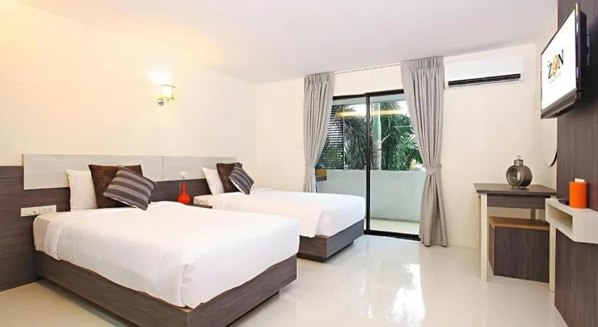 Bed in The Zen Hotel Pattaya