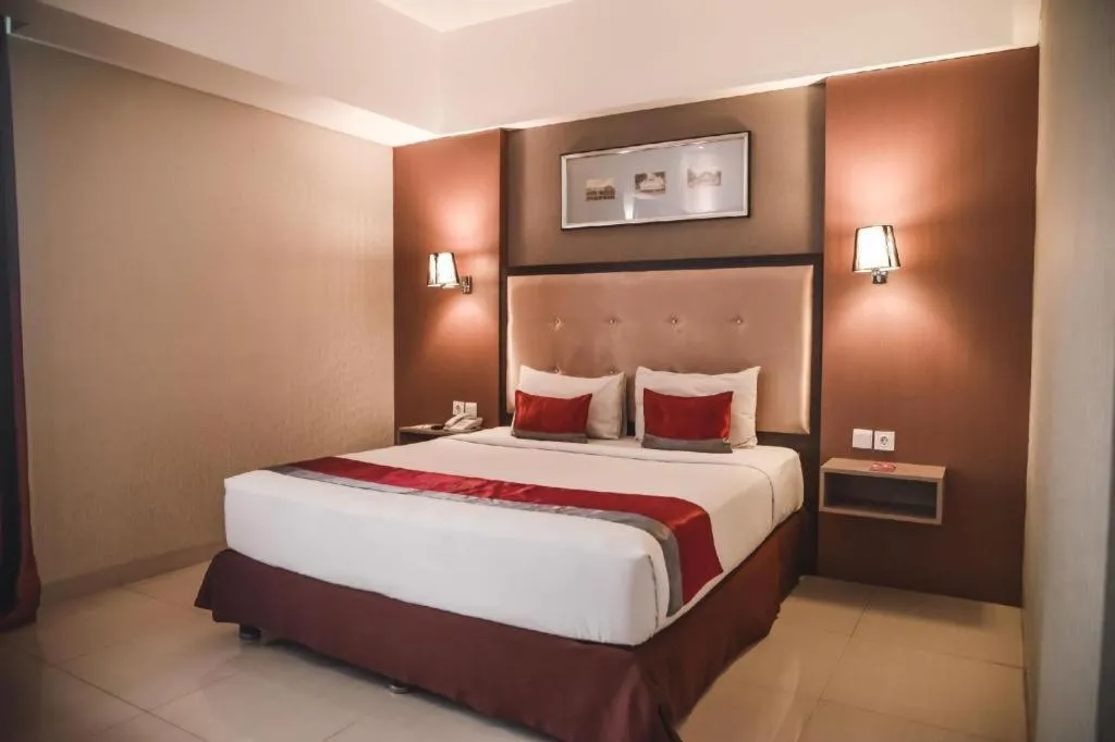 Bed in Travello Hotel Bandung