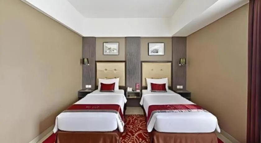 Bed in Travello Hotel Bandung