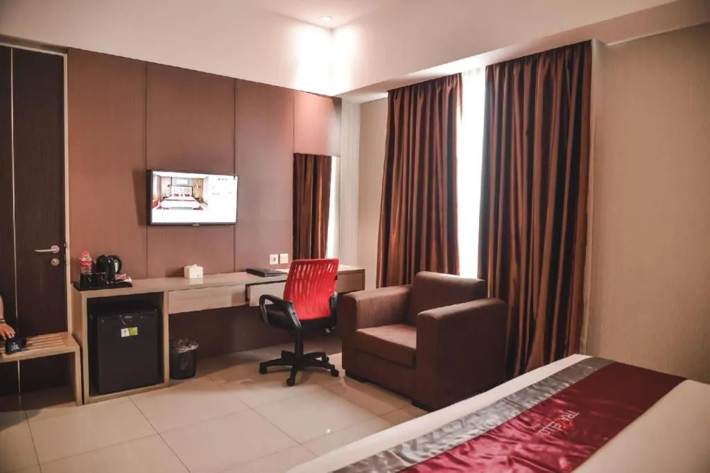 Bed in Travello Hotel Bandung