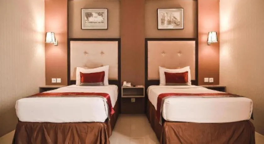 Bed in Travello Hotel Bandung