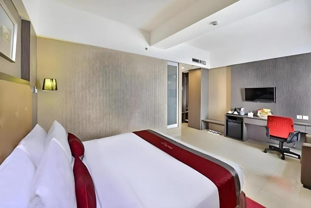 Bed in Travello Hotel Bandung