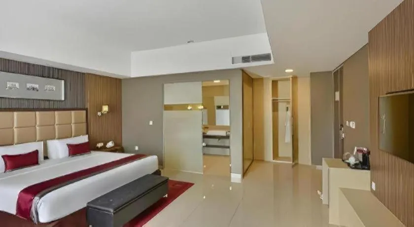 Bed in Travello Hotel Bandung