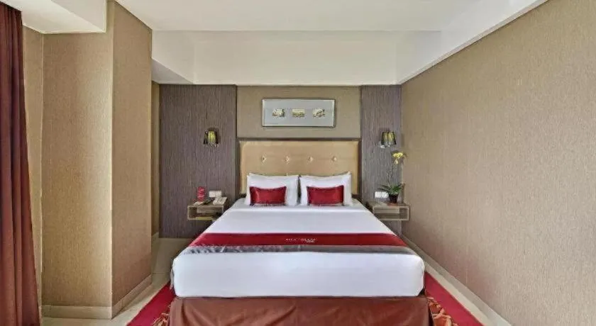 Bed in Travello Hotel Bandung