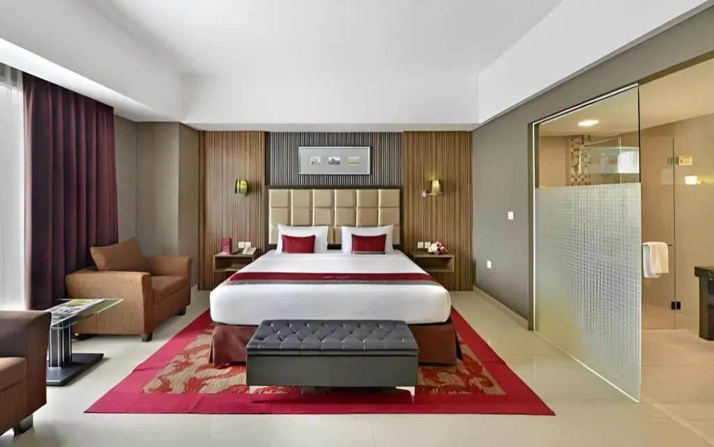 Bed in Travello Hotel Bandung