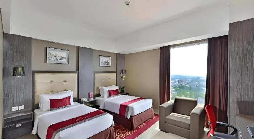 Bed in Travello Hotel Bandung