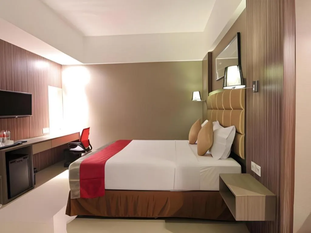 Bed in Travello Hotel Bandung
