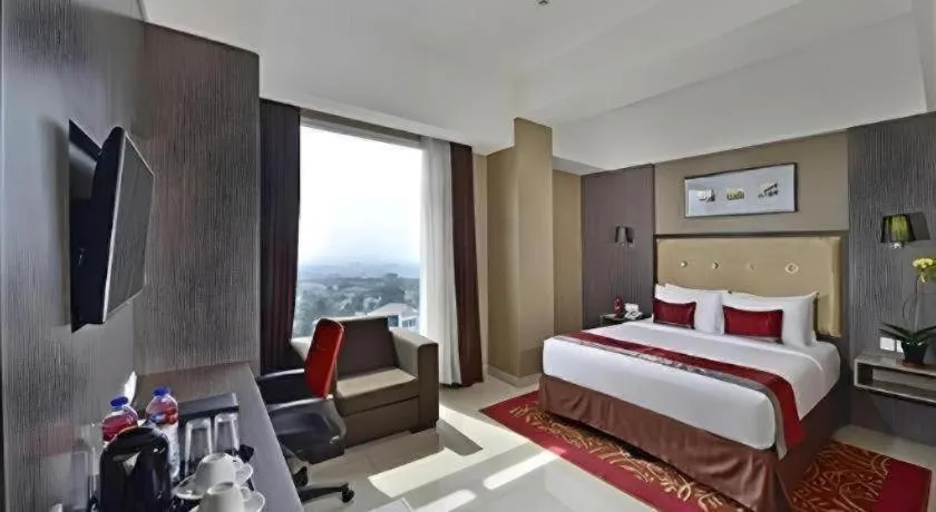 Bed in Travello Hotel Bandung