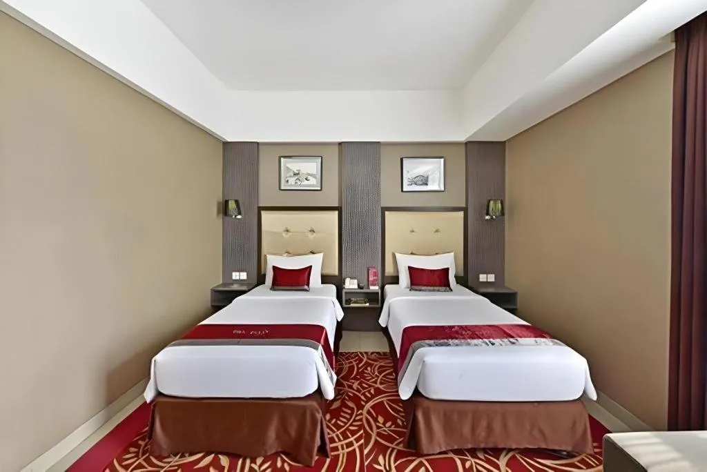 Bed in Travello Hotel Bandung
