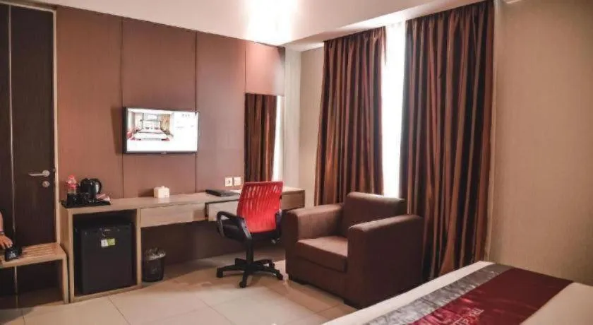 Bed in Travello Hotel Bandung