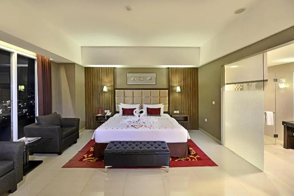 Bed in Travello Hotel Bandung