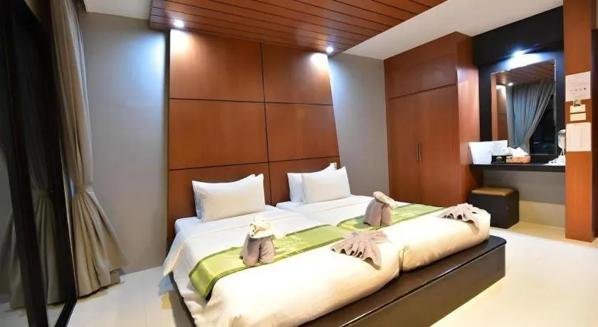 Bed in The Breeze Lipe Resort