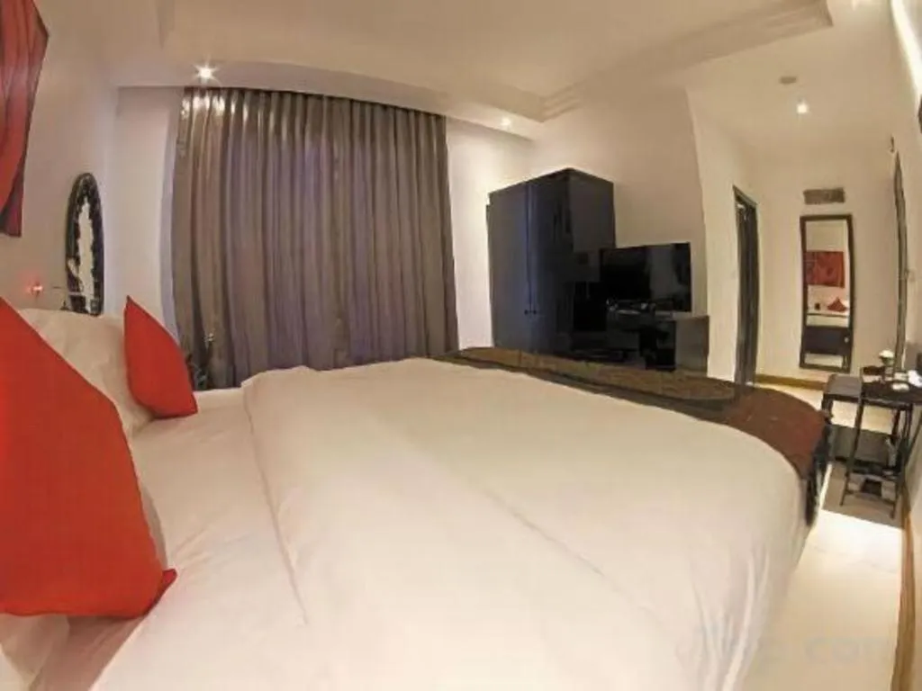 Bed in La Rose Boutique Hotel & Spa