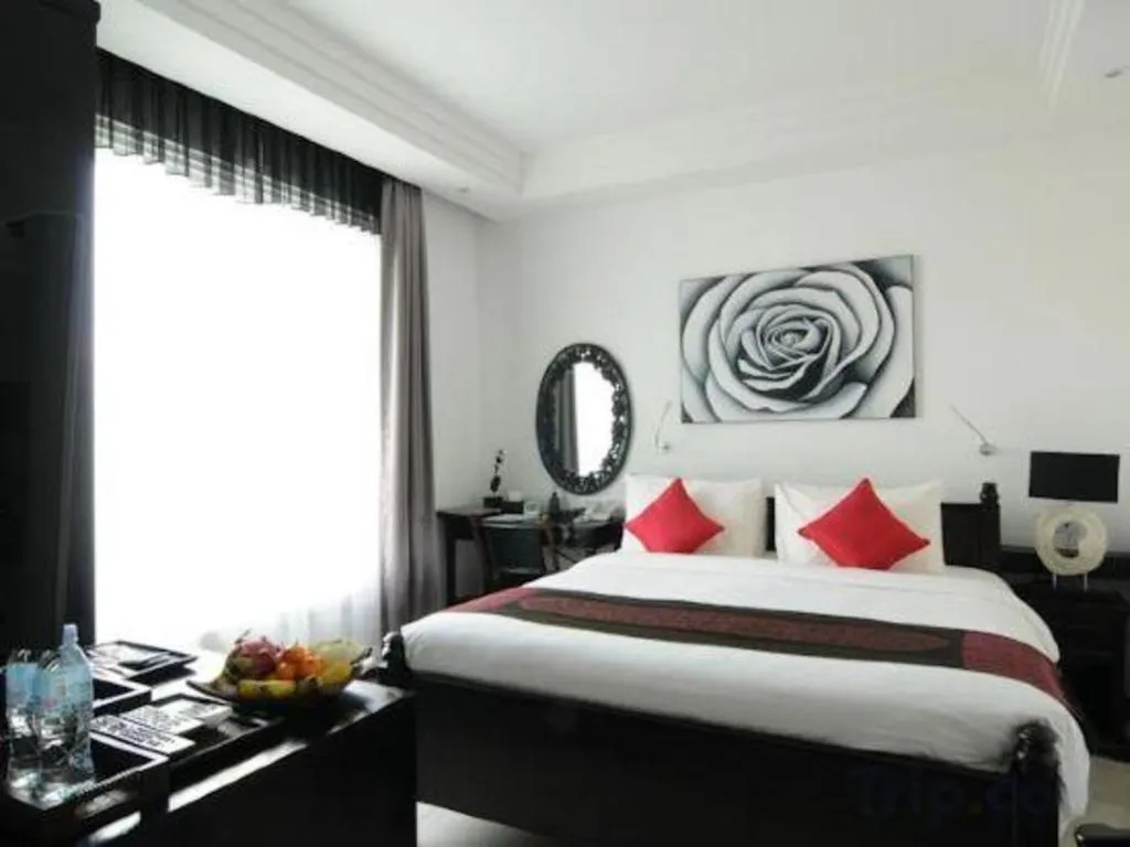 Bed in La Rose Boutique Hotel & Spa