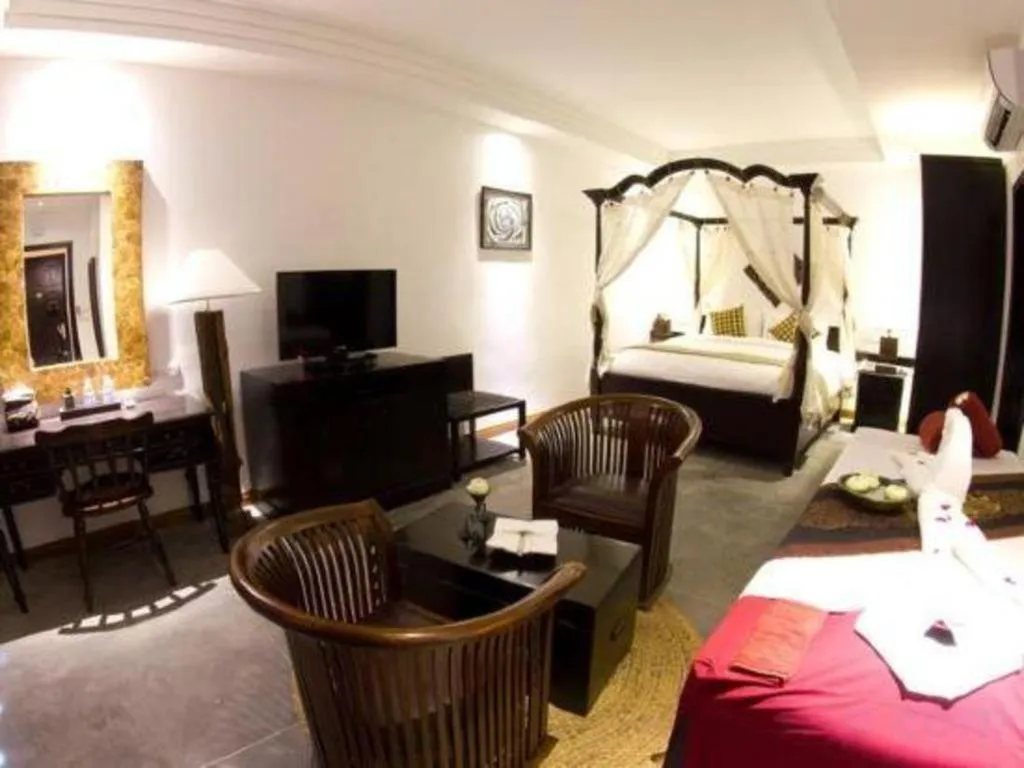 Bed in La Rose Boutique Hotel & Spa