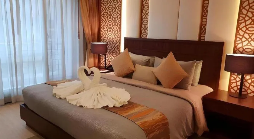 Bed in De Arni Hotel