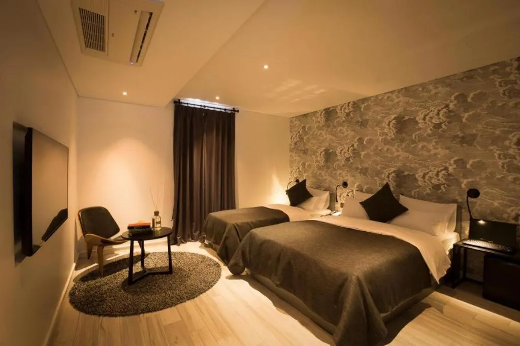 Bed in Trang blue hotel