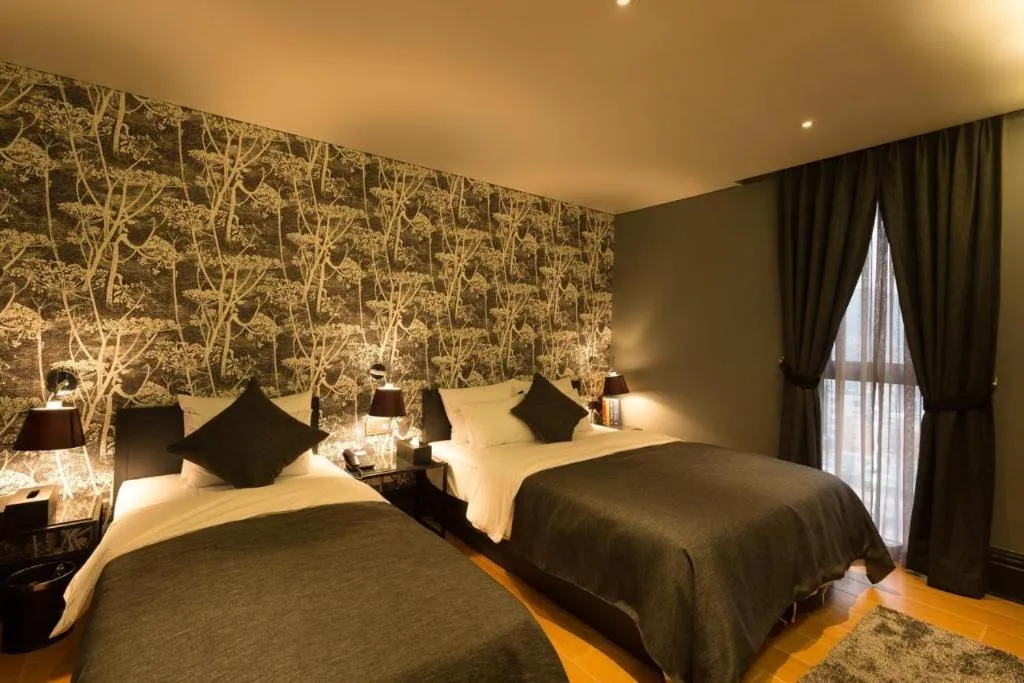 Bed in Trang blue hotel