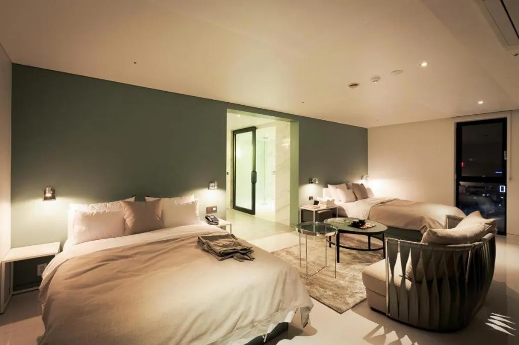 Bed in Trang blue hotel