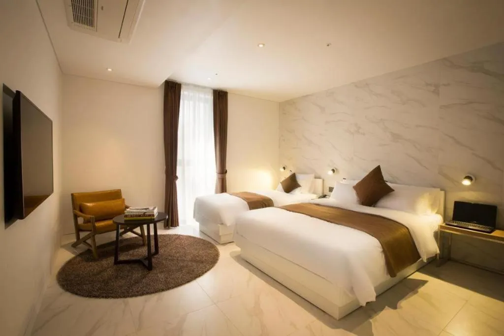 Bed in Trang blue hotel