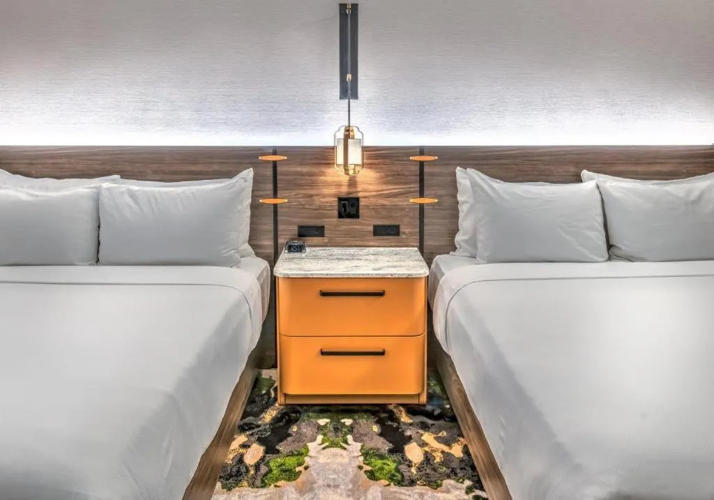 Bed in Atlantis Casino Resort Spa