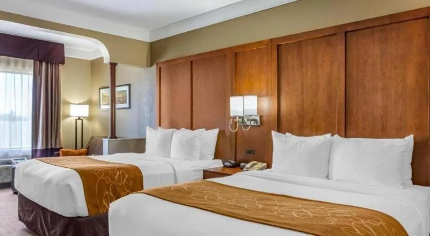 Bed in Comfort Suites Plainview