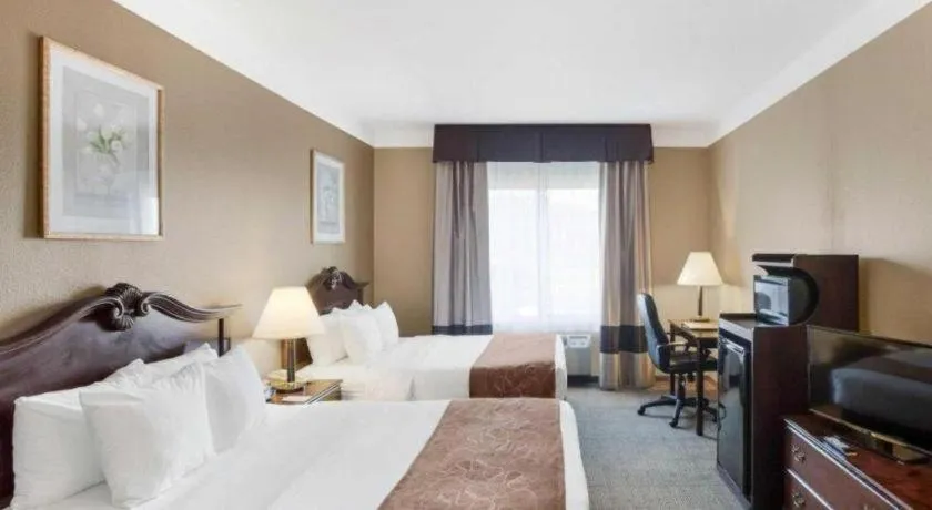 Bed in Comfort Suites Plainview