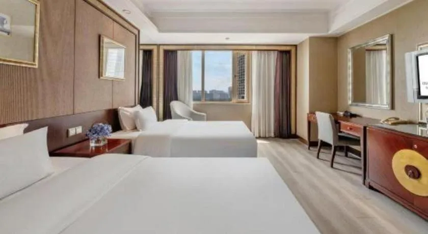 Bed in Chengdu Taihe International Hotel