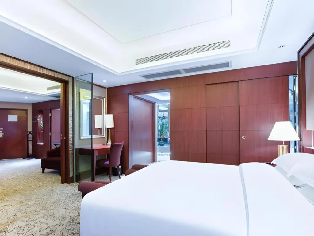 Bed in Chengdu Taihe International Hotel