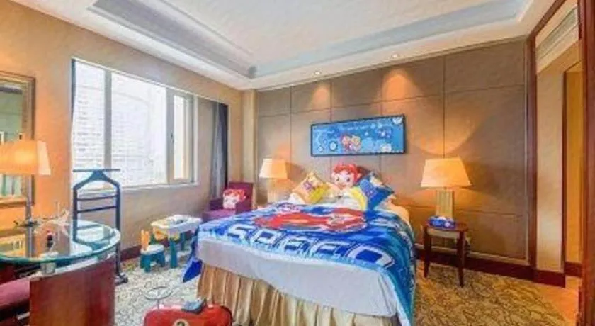 Bed in Chengdu Taihe International Hotel