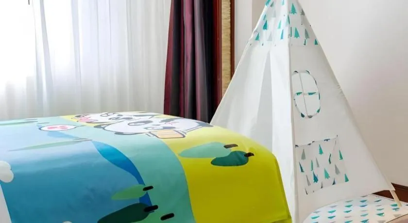 Bed in Chengdu Taihe International Hotel