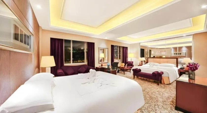 Bed in Chengdu Taihe International Hotel
