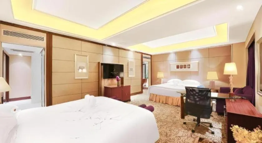 Bed in Chengdu Taihe International Hotel
