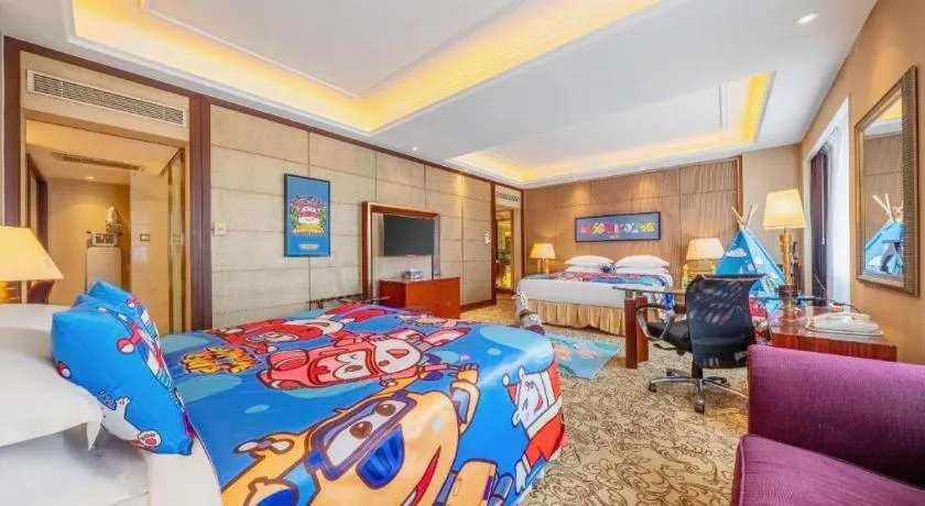 Bed in Chengdu Taihe International Hotel