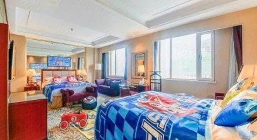 Bed in Chengdu Taihe International Hotel