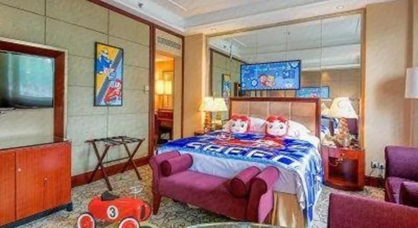 Bed in Chengdu Taihe International Hotel