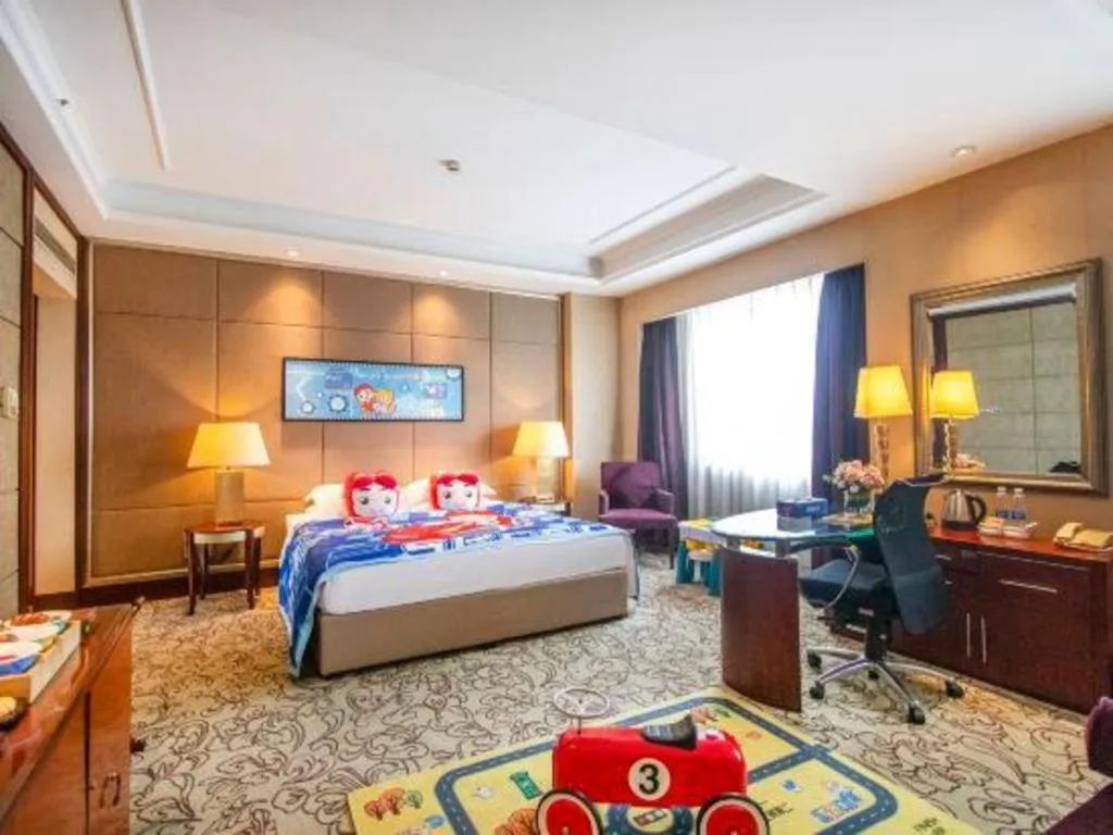 Bed in Chengdu Taihe International Hotel