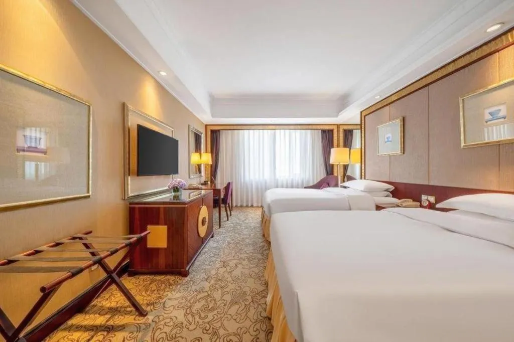 Bed in Chengdu Taihe International Hotel