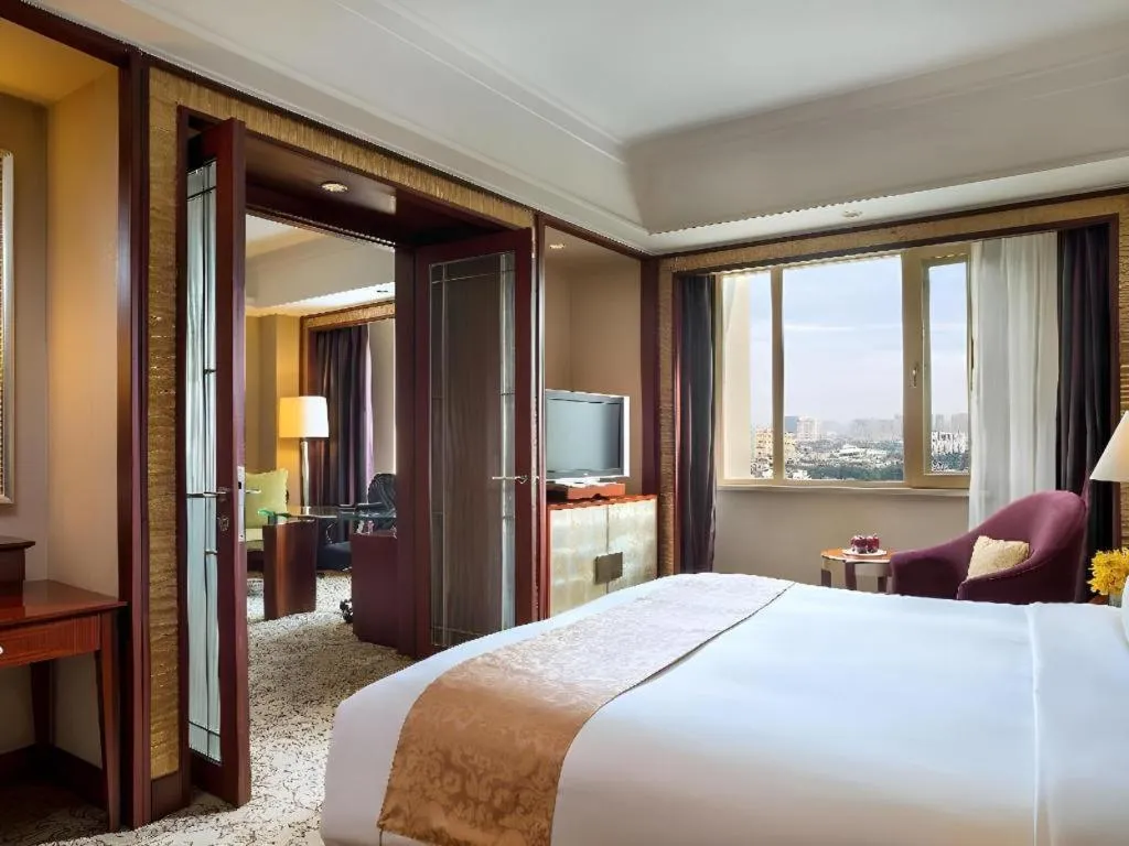 Bed in Chengdu Taihe International Hotel