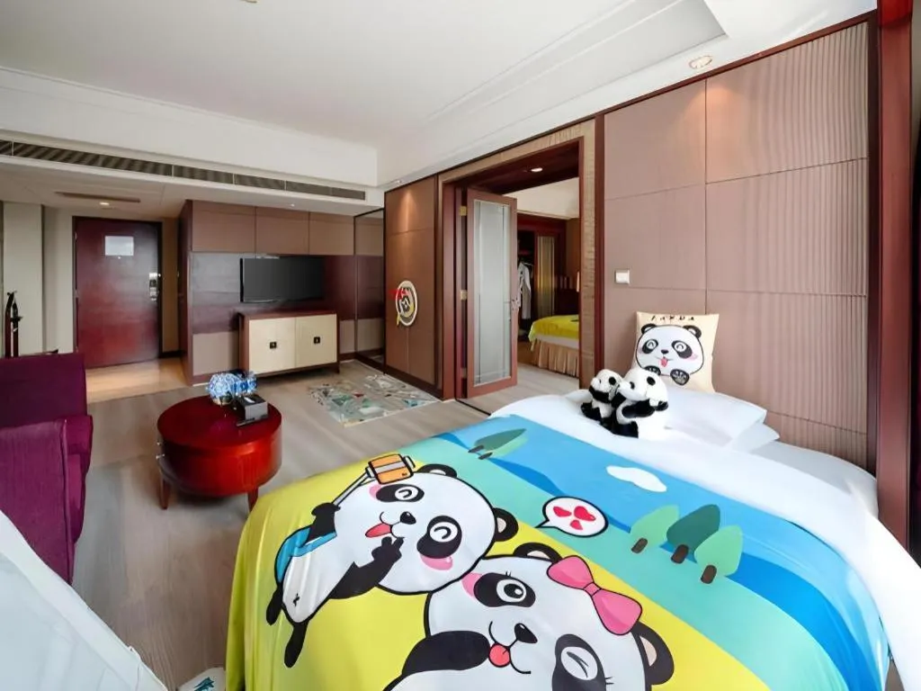 Bed in Chengdu Taihe International Hotel