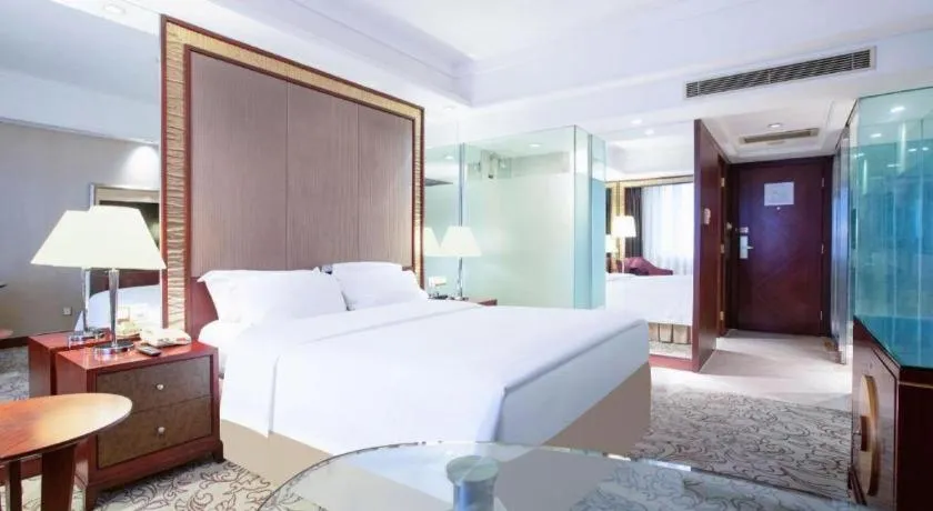 Bed in Chengdu Taihe International Hotel