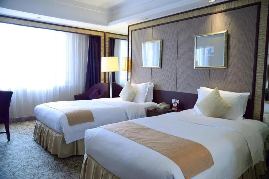 Bed in Chengdu Taihe International Hotel