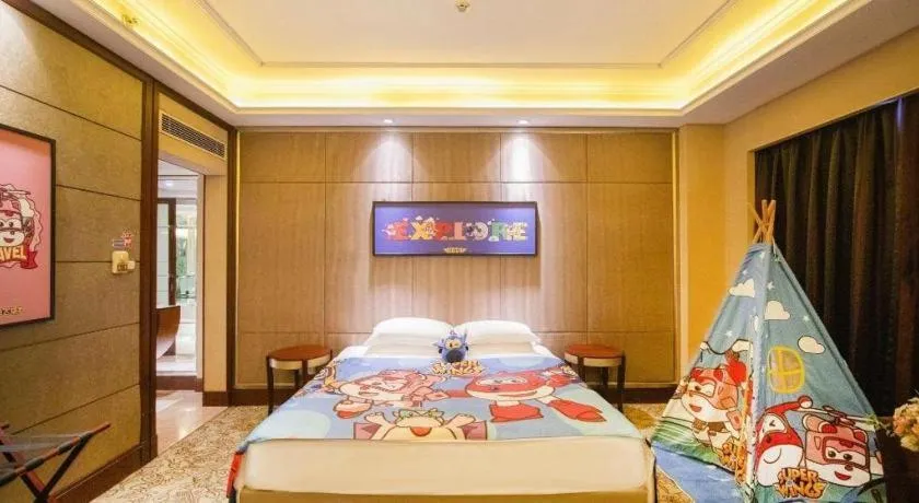 Bed in Chengdu Taihe International Hotel