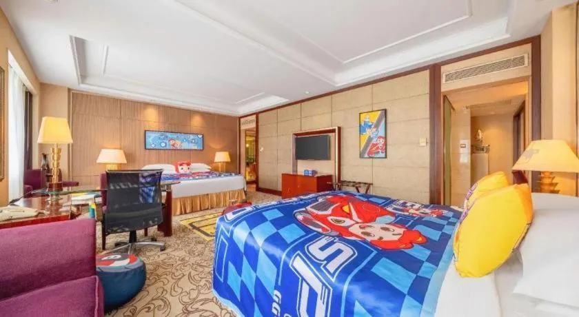 Bed in Chengdu Taihe International Hotel