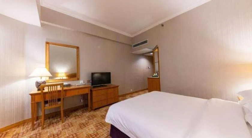 Bed in Century Plaza Hotel