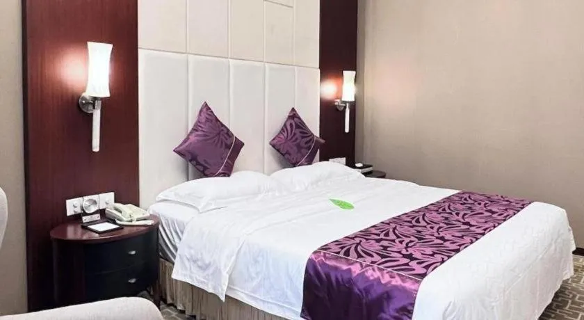 Bed in Century Plaza Hotel