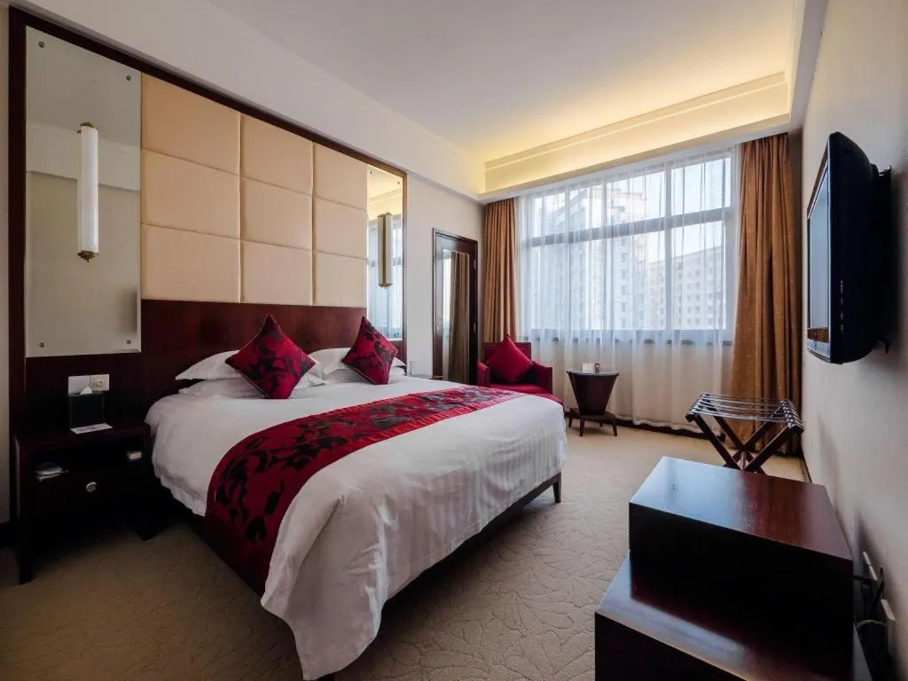 Bed in Rui Tai Hotel Hongqiao