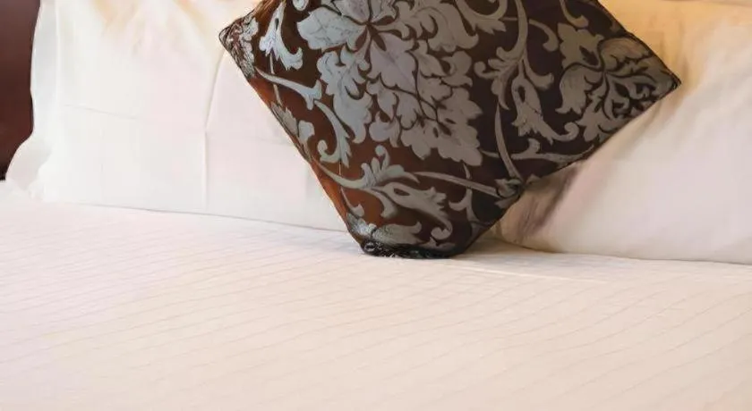 Bed in NanYing Hotel Shanghai