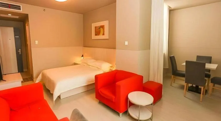 Bed in Jinjiang Inn Shenyang North Station