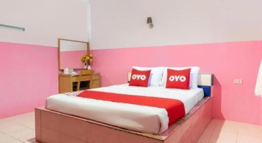 Bed in OYO 627 Sai Thai Garden Home Travel